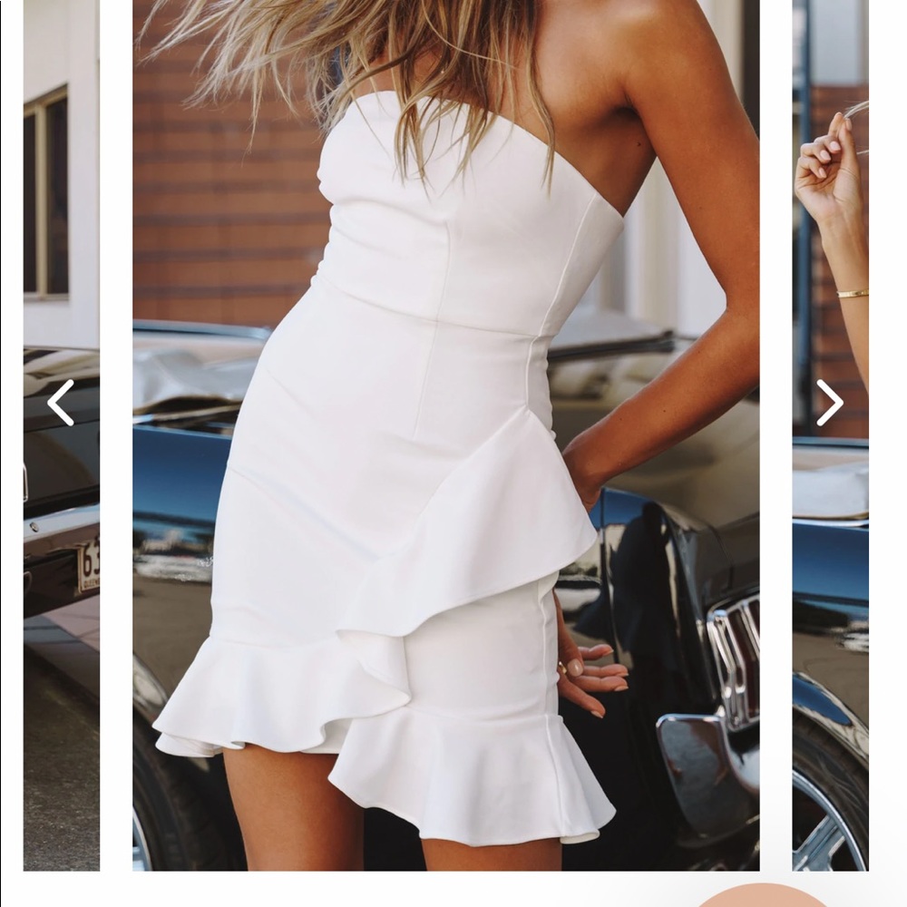 Corny ruffle dress